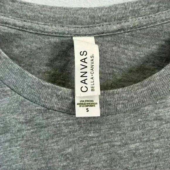 Bella Canvas Women’s Mama Nutrition Facts Short Sleeve T-shirt Size Small - Picture 2 of 3